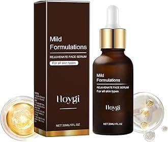 Rejuvenating Face Serum with Collagen and with Glycerin - Hydrating Formula to Help Improve Skin Texture and Elasticity - Gentle Daily Treatment - 1 FL OZ