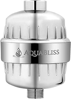- AquaBliss High Output Revitalizing Shower Filter - Reduces Dry Itchy Skin, Dandruff, Eczema, and Dramatically Improves The Condition of Your Skin, Hair and Nails - Chrome (SF100)