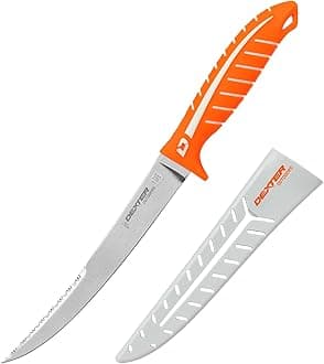 Dexter Outdoors Dextreme Dual Edge 8" Stiff Fillet Knife | Includes Sheath