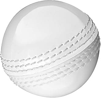 GM | Cricket Skills Ball | Sizes Adult or Junior | Colours Red, White or Red & White | Durable Stitched Seam | Single Ball or Bucket of 24 | Gunn & Moore
