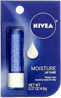 NIVEA A Kiss of Moisture Essential Lip Care 0.17 oz (Pack of 5)