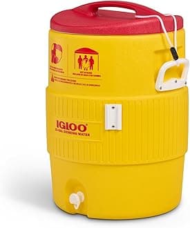 Igloo Sports Cooler | Insulated Beverage Dispenser with Spout |Portable Handwashing Station