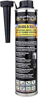 AR6400-D MAX Pro DPF Cleaner Diesel Fuel System, Diesel Injector Cleaner, Turbo, CAT Cleaner Concentrate - High Strength Carbon Removal & Exhaust Emissions Reduction for MOT Pass (400ml)