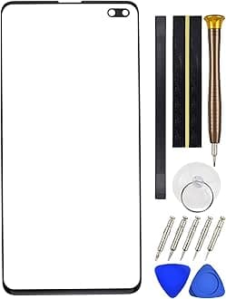 Front Screen Replacement for Samsung Galaxy S10+ SM-G975F SM-G975U Black