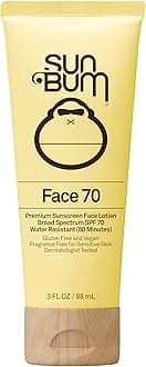 Original SPF 70 Sunscreen Face Lotion | Broad Spectrum Moisturizing Facial Sunblock with Vitamin E | Oil Free | Hawaii 104 Act Compliant (Octinoxate & Oxybenzone Free) | Travel Friendly | 3 oz
