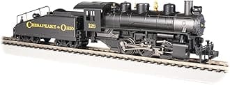 Spur HO - Bachmann Steam Locomotive 0-6-0 Chesapeake & Ohio with Smoke Digital