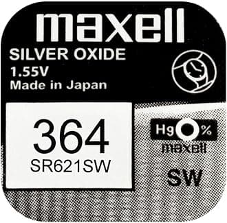 Maxell Sr621Sw Silver Oxide Battery