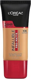 Cosmetics Makeup Infallible Pro-Matte Liquid Longwear Foundation, Caramel Beige, 1 fl oz
