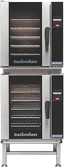 Moffat Turbofan E32 Full Size Countertop Electric Convection Oven w/Stand, Double Stack, Touch Control, 220-240v/50/60/1ph