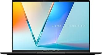 ASUSVivobook S 16 Laptop, Intel Core Ultra 9 285H, 32GB Memory, 1TB Storage, Neutral Black, S5606CA-DS99