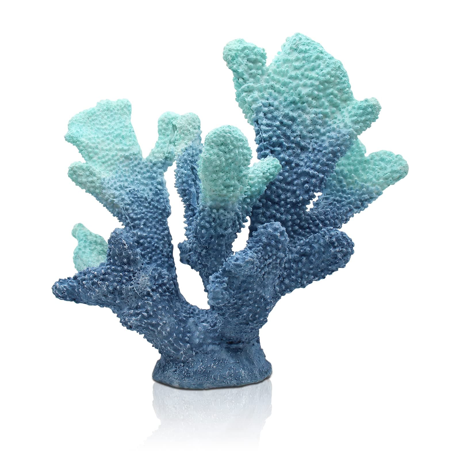 ALIWINER Blue Coral Decor Coral Reef Faux,Artificial Coral Decor