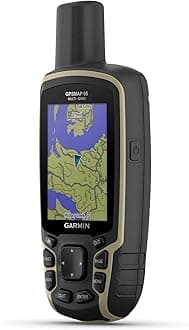 GPSMAP 65, Button-Operated Handheld with Expanded Satellite Support and Multi-Band Technology, 2.6" Color Display, 010-02451-00