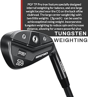 PGF Gold TP Horsepower Pro Forged Individual Iron [Utility Driving Iron]