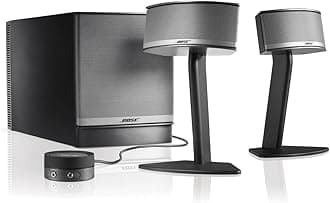 Bose Companion 5 Multimedia Speaker System – Graphite/Silver