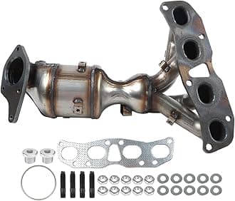 High Flow Front Catalytic Converter Compatible with Direct-fit 2007 2008 2009 2010 2011 2012 2013 Nissan Altima L4 2.5L Catalytic Convertor Replaces 674-933(EPA Compliant)