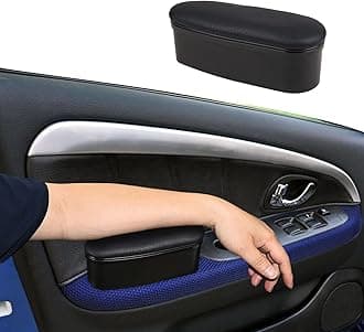 ASUBHA Upgrade Arm Rest for Car with Car Armrest Storage Box, Car Armrest Cushion with Adjustable Sliding Design, Essential Car Interior Accessories Car Arm Rest for Most Cars