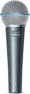 Shure BETA 58A Dynamic Vocal MicrophoneThe Beta 58A is a high-Output supercardioid Dynamic Vocal Microphone