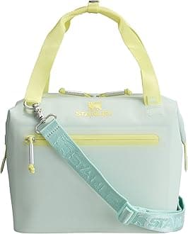 All Day Julienne Mini Soft Cooler Bag and Lunch Box | 10-Can Recycled Polyester Cooler | 12-Hour Cooling | Travel Cooler