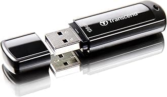 Transcend TS128GJF700 128GB JetFlash 700 USB Stick USB 3.1 Gen 1 interface, Black