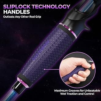 KastKing Royale Legend Pro Technique Bass Fishing Rods, KastFlex IM7 Graphite Blanks, Fuji FazLite Guides, SlipLock Technology Handles, PTS Power Transition System, Custom Foregrip and Hook Keeper