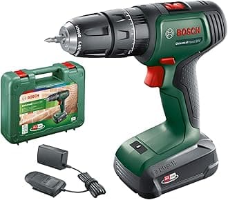 Bosch Home and Garden Cordless Combi Drill UniversalImpact 18 (1 battery, 18 Volt System, in carrying case)