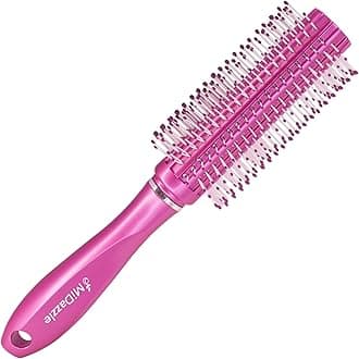 Midazzle Premium Round Hair Brush (India's Fastest Growing Hair Brush Brand) For Adding Curls, Volume & Waves in Hairs | Men & Women | All Hair Types (MDHB00007)