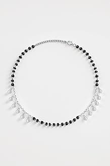 925 Silver Hearts & Beads Anklet | Gifts for Women and Girls | With Certificate of Authenticity and 925 Stamp|6 Months Warranty*