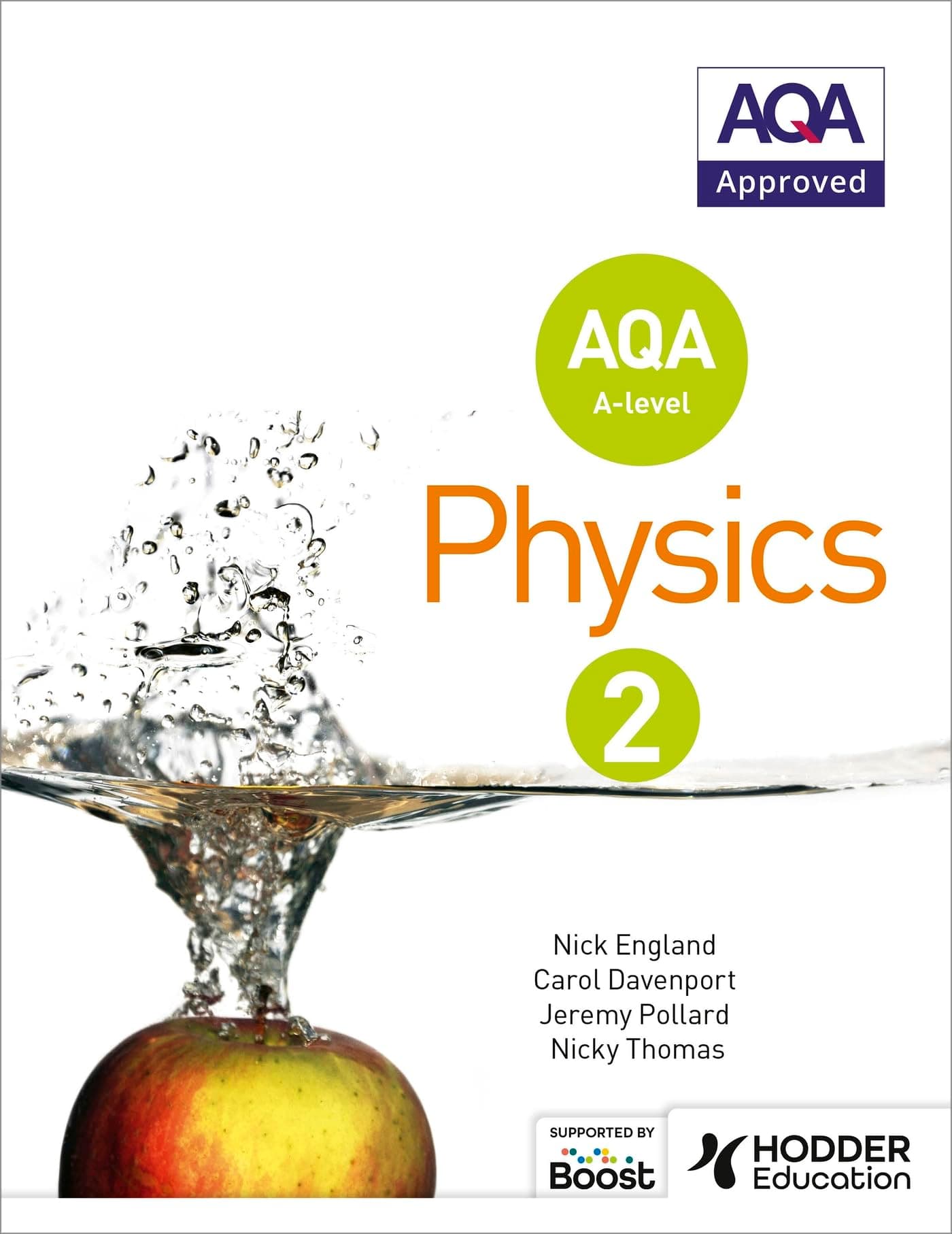 Hodder Education AQA A Level Physics Student Book 2 Paperback – Import, 31 July 2015