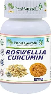 Planet Ayurveda Boswellia Curcumin - 60 Capsules, Pack of 1