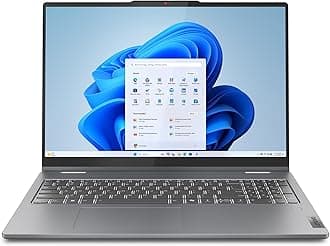 IdeaPad 5 2-in-1-2024 - Professional Laptop - Fingerprint Sensor - 16" WUXGA IPS Display - 16GB Memory - 512GB SSD Storage - AMD Ryzen™ 7 8845HS - Windows 11 Home -Luna Grey