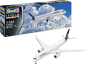 Revell 03881 Airbus A350-900 "Lufthansa" New Livery 1:144 Scale Unbuilt/Unpainted Plastic Model Kit