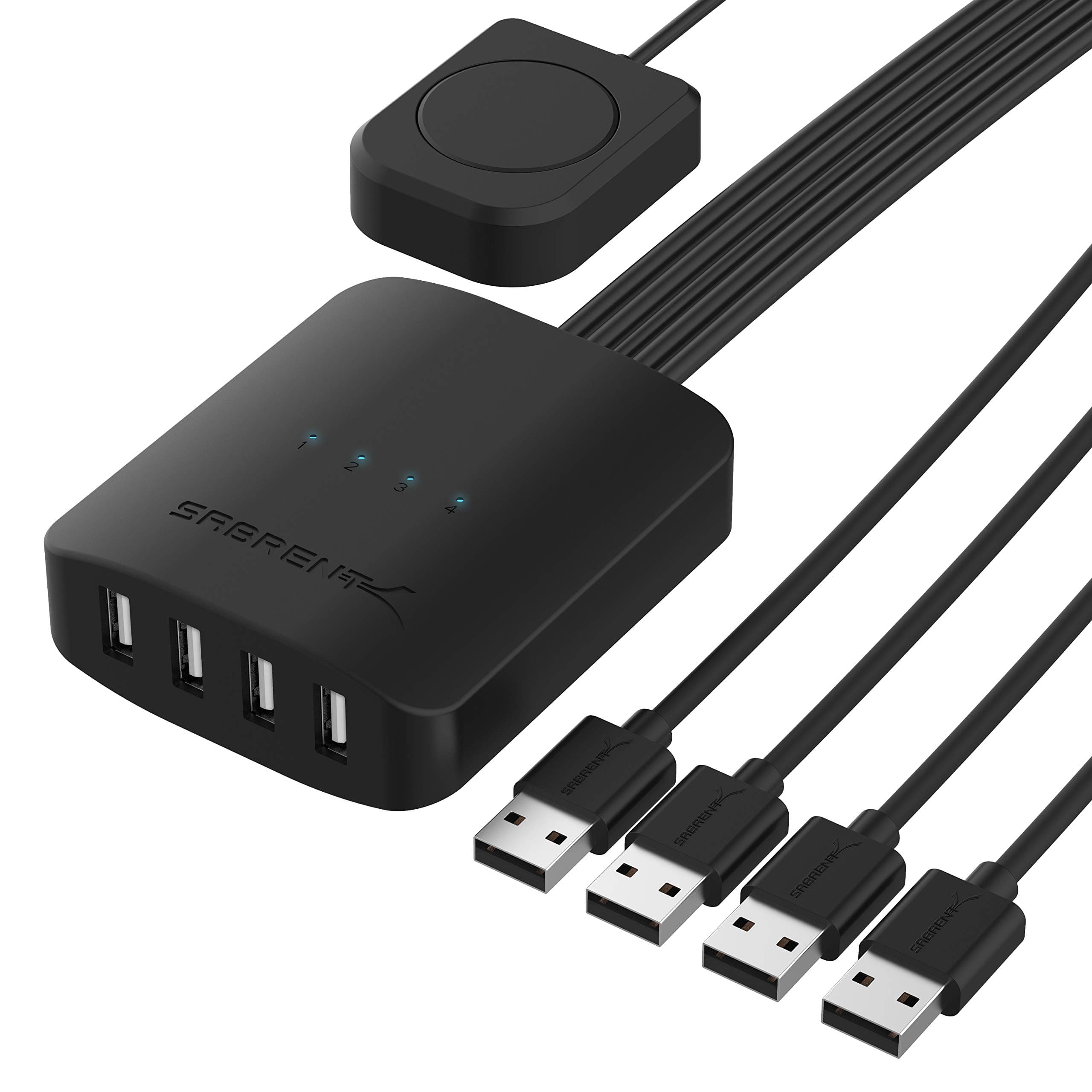 SABRENT USB 2.0 Sharing Switch for up to 4 share