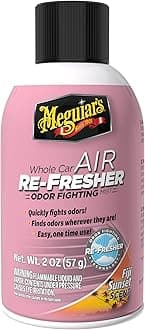 Meguiar's G201502 Odour Eliminator Fiji Sunset Scent Whole Car Air Re-Fresher (57g)