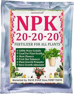 Npk 20 20 20 Fertilizer For All Garden Plants&Pot Plants (0.5 Kg),Powder