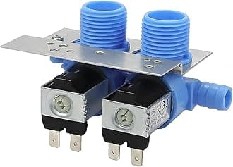 285805 Water Inlet Valve - Compatible with Whirlpool Kenmore May.tag and GE Washers wtw8500dc wtw4955h wtw5100vq2 417.97912702,110.92588210, 41797822700 (2 Year WARRANTY）