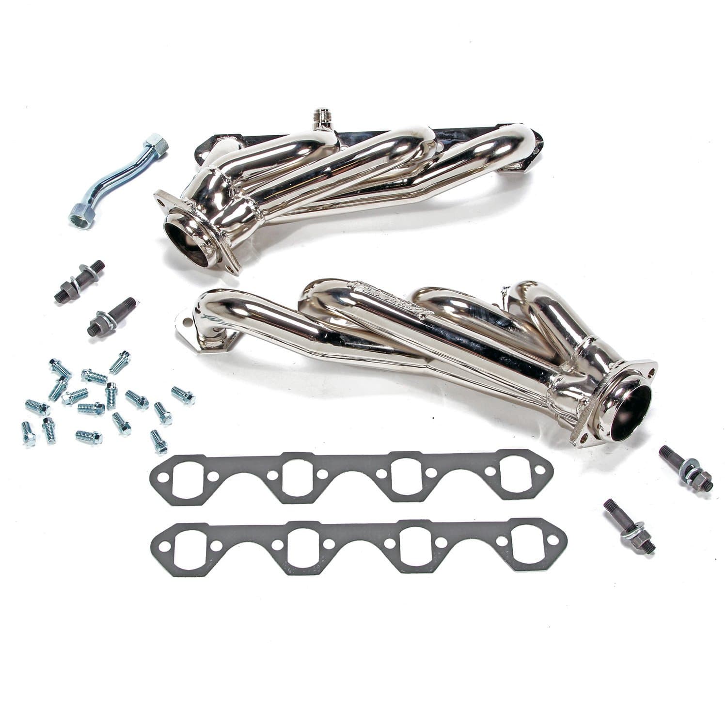 BBK Performance 1525 1-5/8" Shorty Tuned Length Performance Exhaust Headers for Ford Mustang 5.0L - Chrome Finish