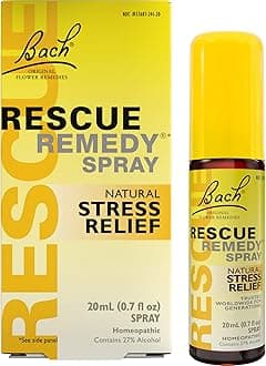 RESCUERemedy Comfort & Reassure Spray, Supports Calming Emotional Wellness in Times of Emotional Demand & Daily Challenges, Support in a Stress Full Moment, Flower Essence Formula