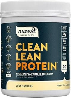 Nuzest - Clean Lean Protein Just Natural 17.6 Oz. 159323