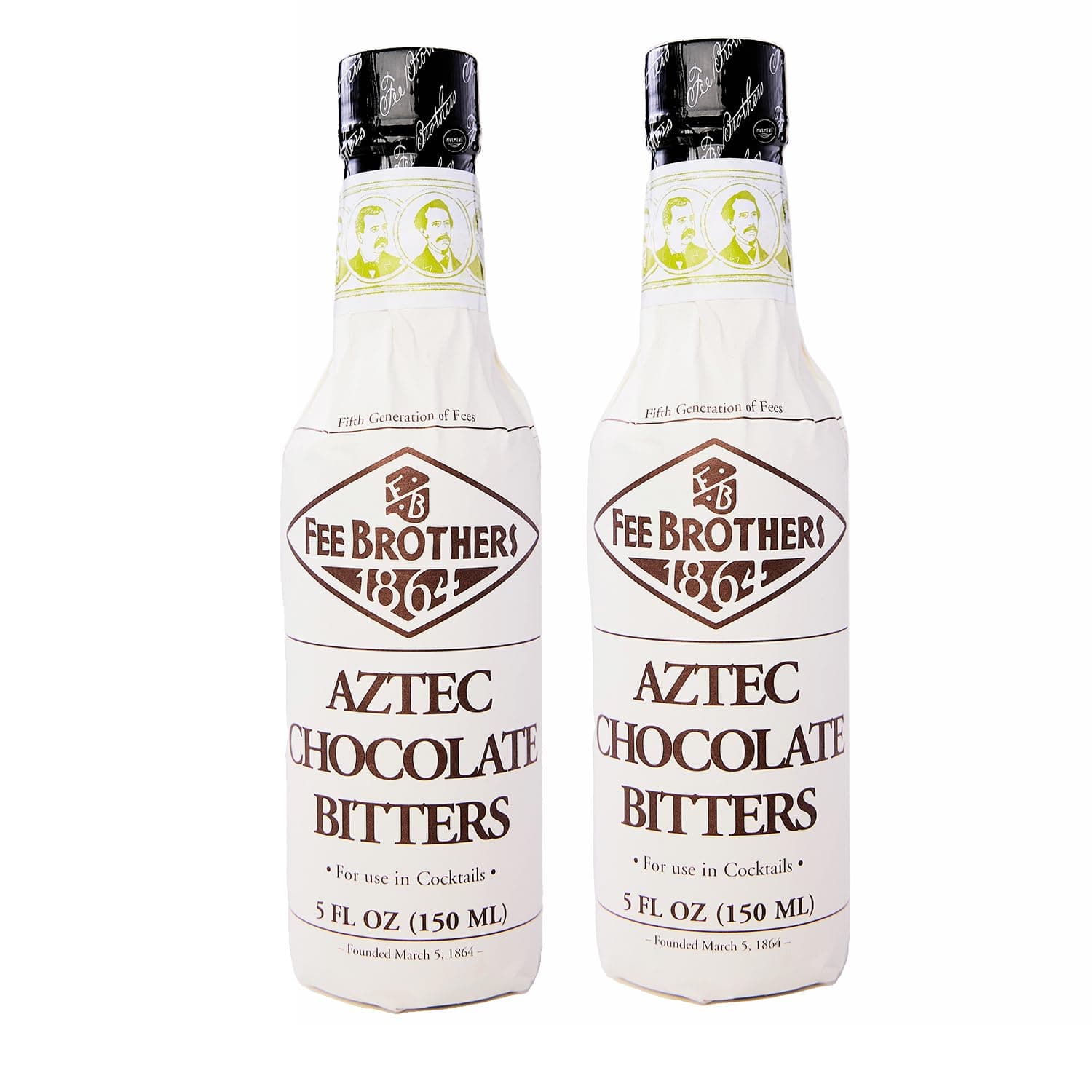 Fee Brothers Aztec Chocolate Cocktail Bitters - 5 oz - 2 Pack