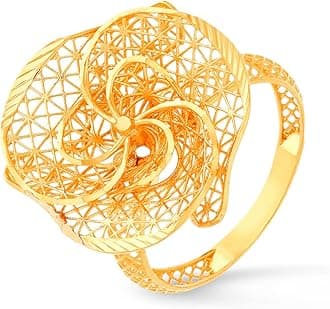 Gold Ring for Women 22k Pure Gold | 22Kt (916) BIS Hallmark Certified Gold Ring for Women Birthday, Valentine's Day, Engagement, Wedding, Anniversary Gift