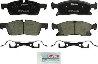 BOSCH BC1455 QuietCast Premium Ceramic Disc Brake Pad Set - Compatible With Select Dodge Durango; Jeep Grand Cherokee; Mercedes-Benz GL350, GLE300d, GLE350, ML250, ML350, ML400; FRONT