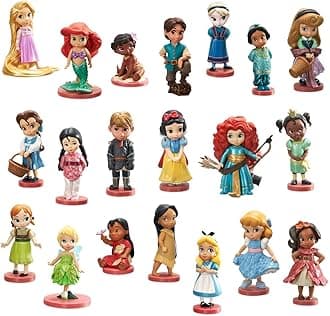 Disney Animators' Collection Mega Figurine Play Set – 20-Pieces