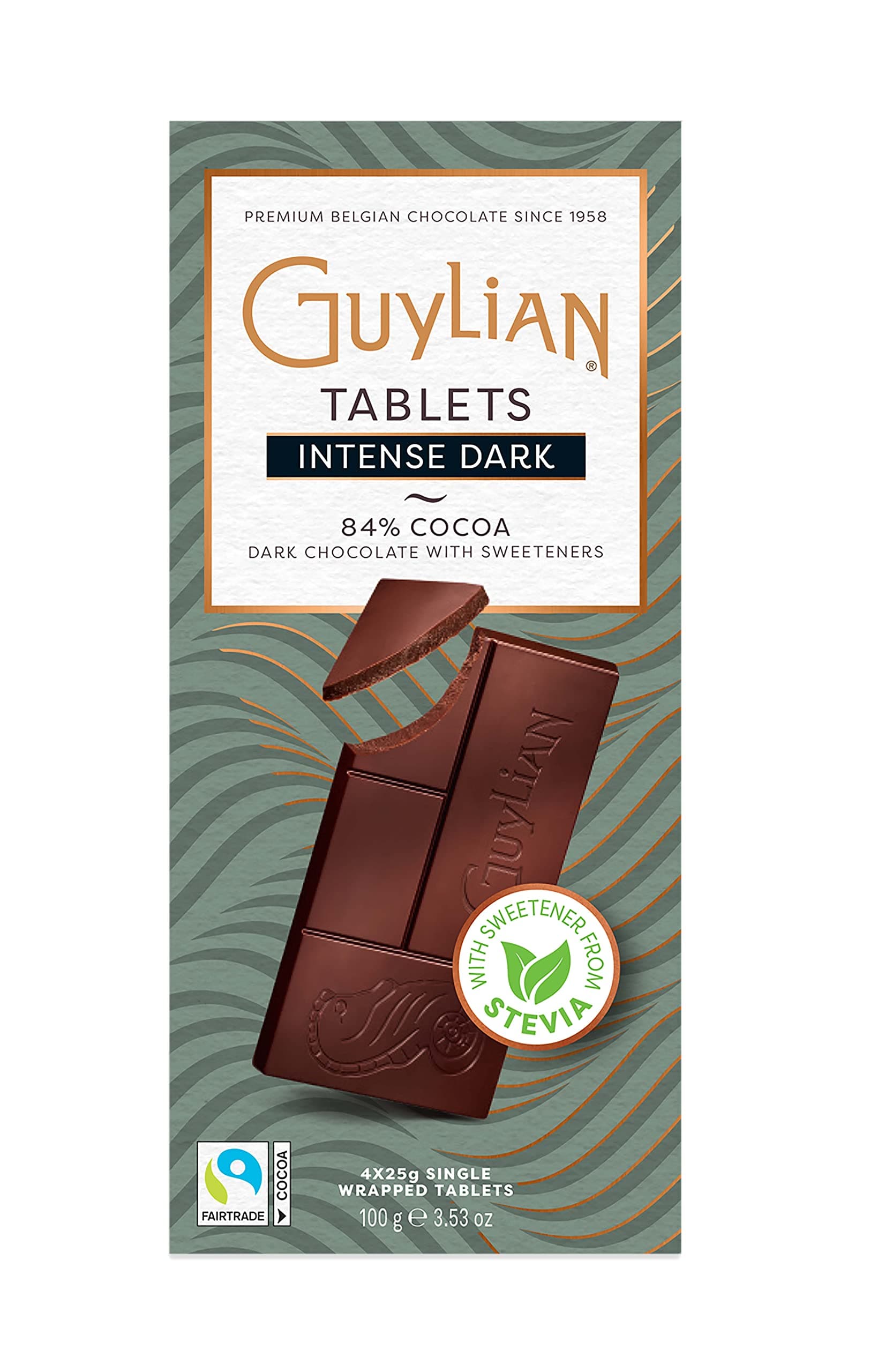 Tablet Stevia Dark Chocolate Bar 100G