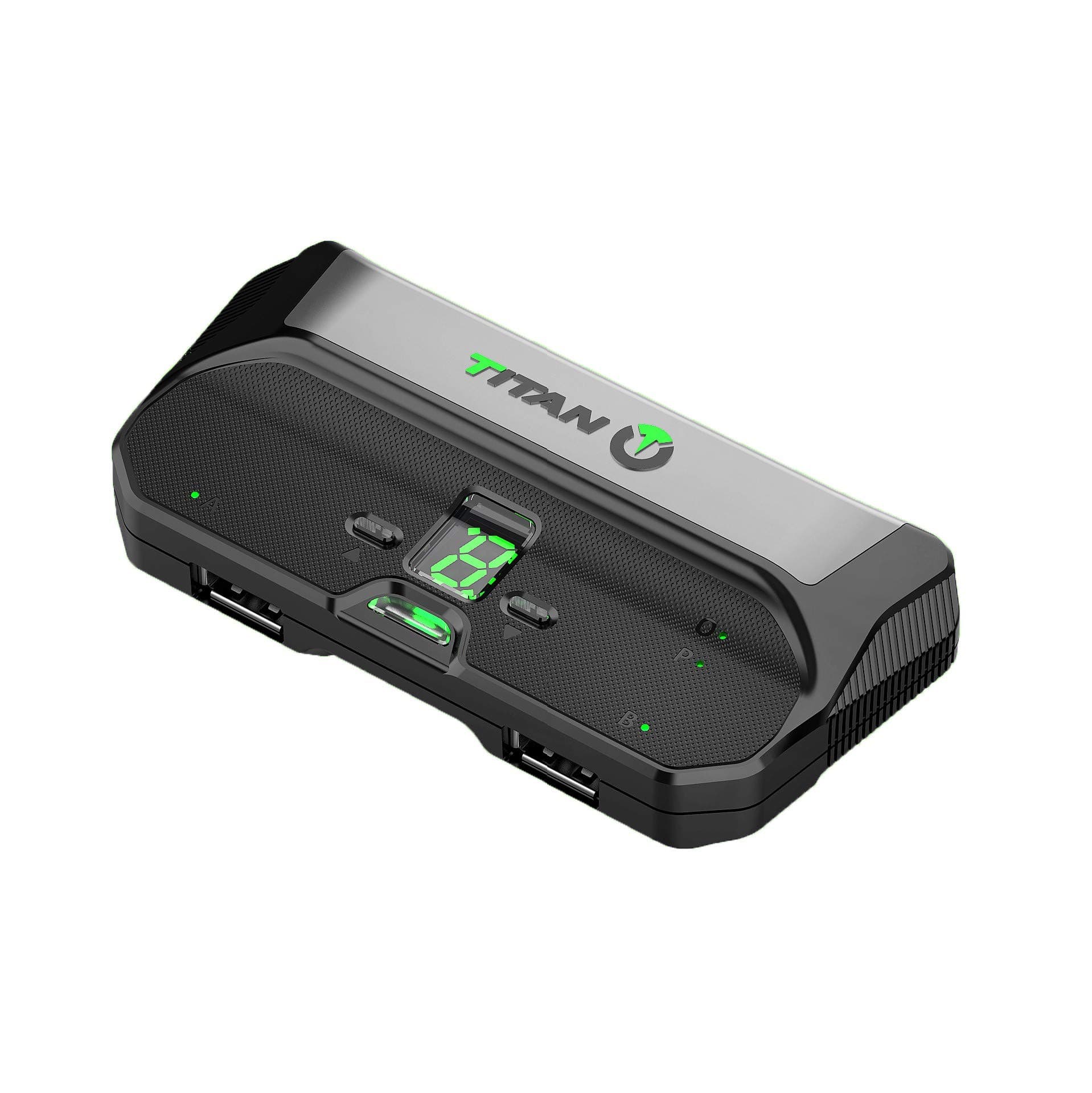 Titan Two Device [Programmable Scripts, Macros, Mods, Remapping, Keyboard, Mouse] Advanced Crossover Gaming Adapter and Converter Compatible With PS4 PS3 Xbox One 360 Nintendo Switch and More