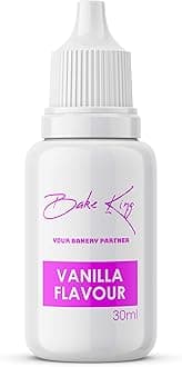 BAKE KING Vanilla Flavour Essence 30ml | Baking Essential Ideal for Cakes, Jams, Cookies, Ice Creams, Chocolate