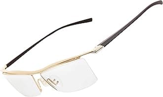 Half Rimless Business Reading Glasses Men Women Fashion Rimless Reading Eyeglasses + Eyewear Case