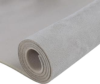 Suede Headliner Fabric 60"×24" with Foam Backing Car Roof Replacement Material Micro-Suede Headliner Fabric for Automotive RV Boat Home DIY Project Repair 60" Wide, Gray