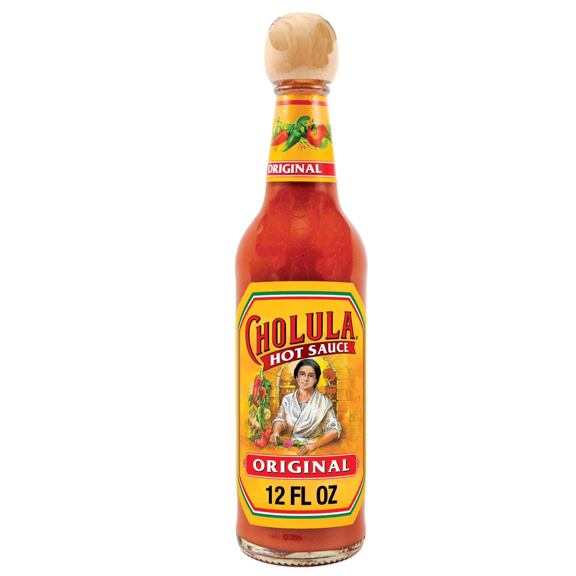 Cholula, Sauce Hot Original, 12 Fl Oz