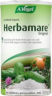 Herbamare Original Seasoning Salt 250g | Sea Salt with 12 Different Fresh Organic Vegetables & Herbs| Add Flavour to Cooking