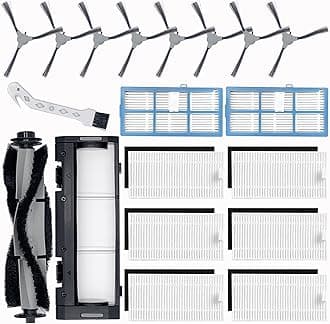 19 Pack SmartClean 2000 Accessories Kit for Ionvac SmartClean 2000 Robot Vacuum Replacement Parts